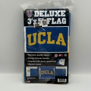 WinCraft UCLA Bruins Deluxe Flag‎ 3x5 Blue Gold NCAA Collegiate Licensed NEW